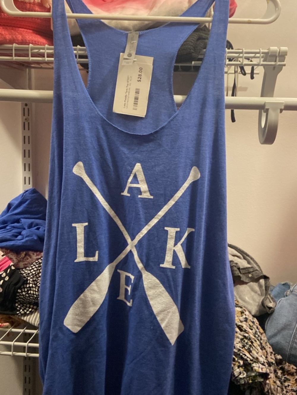 Next Level Apparel Lake Paddle Tank Top XXL